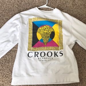 Crooks and castles sweatshirt